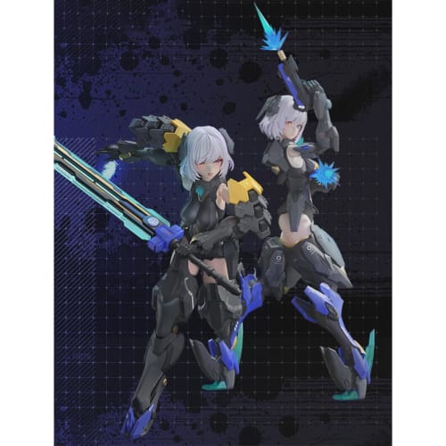 HiPlay Kaitenkisou Black Swan Alicia 1/12 Scale Pre-Colored Plastic Model Kit