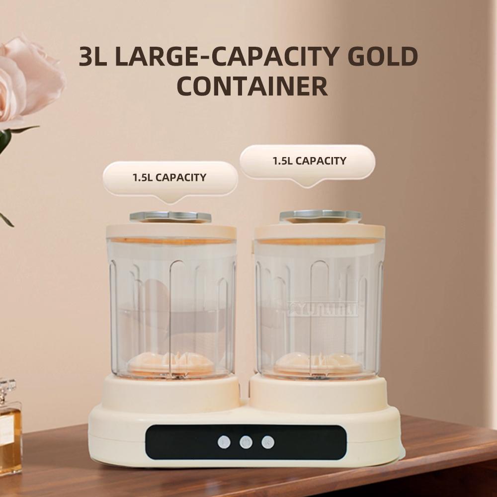 Double Bucket Laundry Machine Simultaneous Separate Washing Device Perfect for Delicates and Undergarments