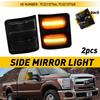For 2008-16 Ford F250 F350 F450 F550 Super Duty Towing Mirror Turn Signal Light