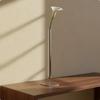 Stainless Steel Tube Vase WaterBased Friendly Tall Metal Bud Elegant Focal Point Single Stem