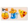 Cross-Border Animal Insect 3D Puzzle Building Blocks – Wooden Educational Toys for Kindergarten