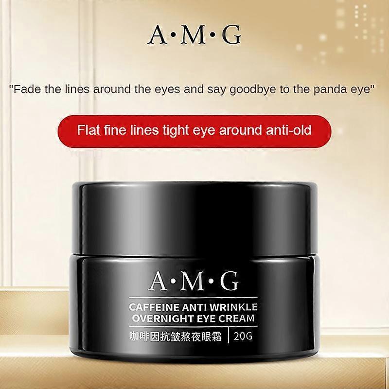 1-3 Stück AMG Koffein Anti-Falten Bleib-Lange Augencreme, Koffein Anti-Falten Über Nacht Augencreme, Koffein Straffende Augencreme