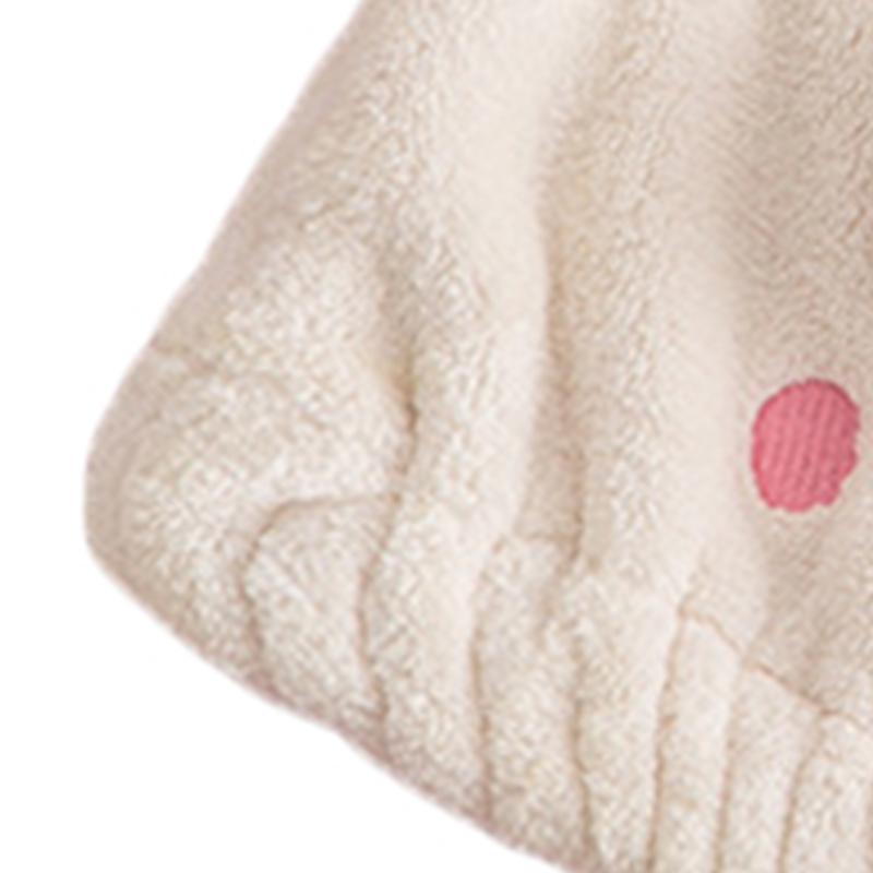 Hair Drying Caps Ultra Absorbent Microfiber Shower Wrap Towels Soft Cute Cartoon Quick Drying Bath Hat for Wet Long