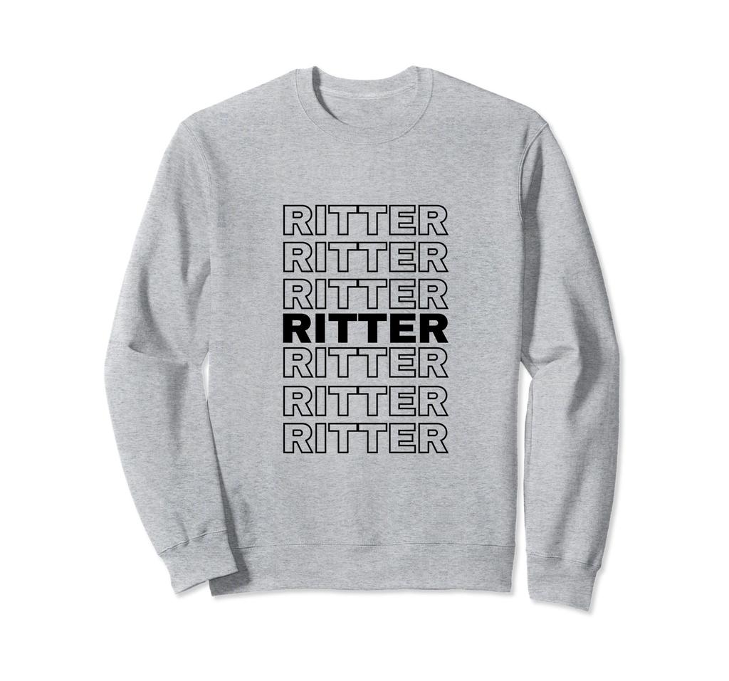 RITTER Proud Family Retro Reunion Last Name Sweatshirt