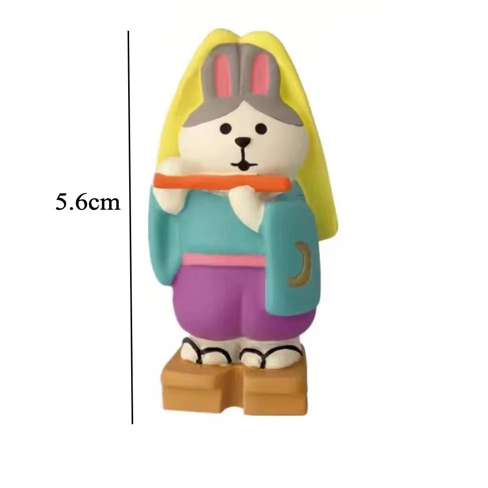 Mid-Autumn Festival Decoration Kawaii Mini Doll Ornaments Cute Mooncake Cat Desktop Decor DIY Scene Room Decoration Wholesales