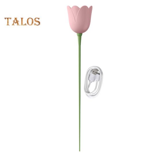 

Інтерактивний котячий м яч у формі квітки, автоматичний котячий м яч, що котячий м яч, активований сенсорним рухом, перезаряджається USB, розумна іграшка для домашніх тварин для котів і собак рожевий