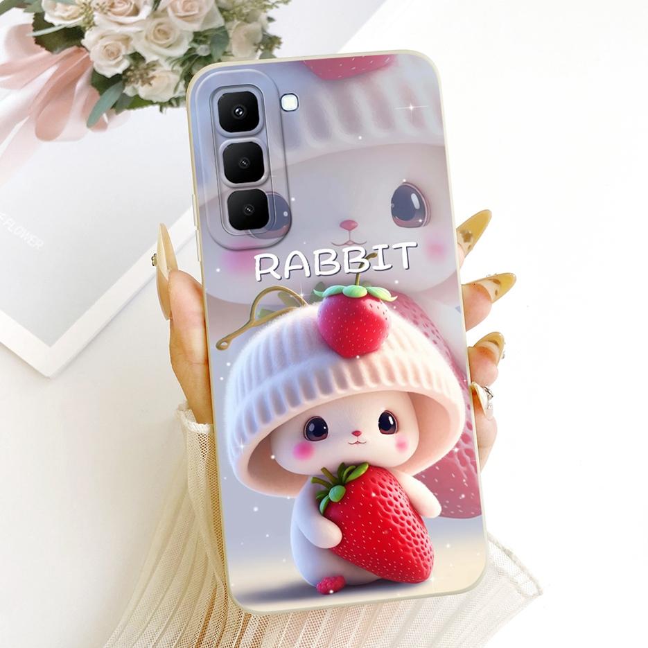 For Infinix Hot 70 5G Case X6895 X6895B Cute Fashion Cartoon Cover Shockproof Phone Case For Infinix Hot 70 Hot70 5G Soft Fundas