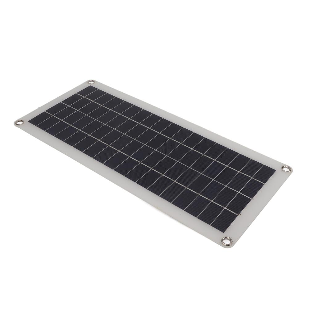 20W Solar Panel Battery Charger Portable Solar Panel Trickle Charging Kit for Car Automotive Motorcycle RV