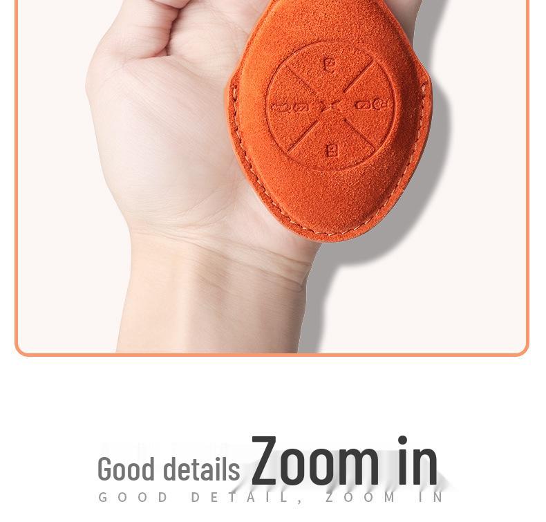 Nubuck Leather Key Case for Range Rover Models (Sport, Evoque, Defender, Discovery Sport, Velar, Freelander)