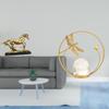 Crystal Figurine Sculpture Ornament Statue for Desk Living Room Bedroom Office Home Decor Bookcase