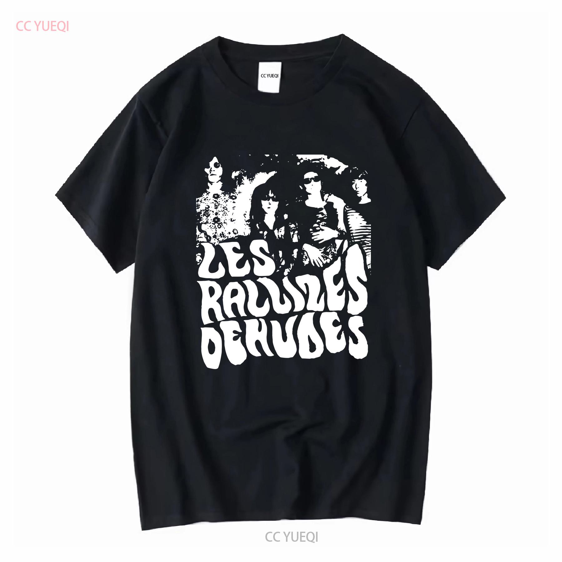 

Les Rallizes Denude band short sleeve black T shirt Reprint NH7733 long or sleeves vintage Washed Stylish fashion Comfortable 4XL