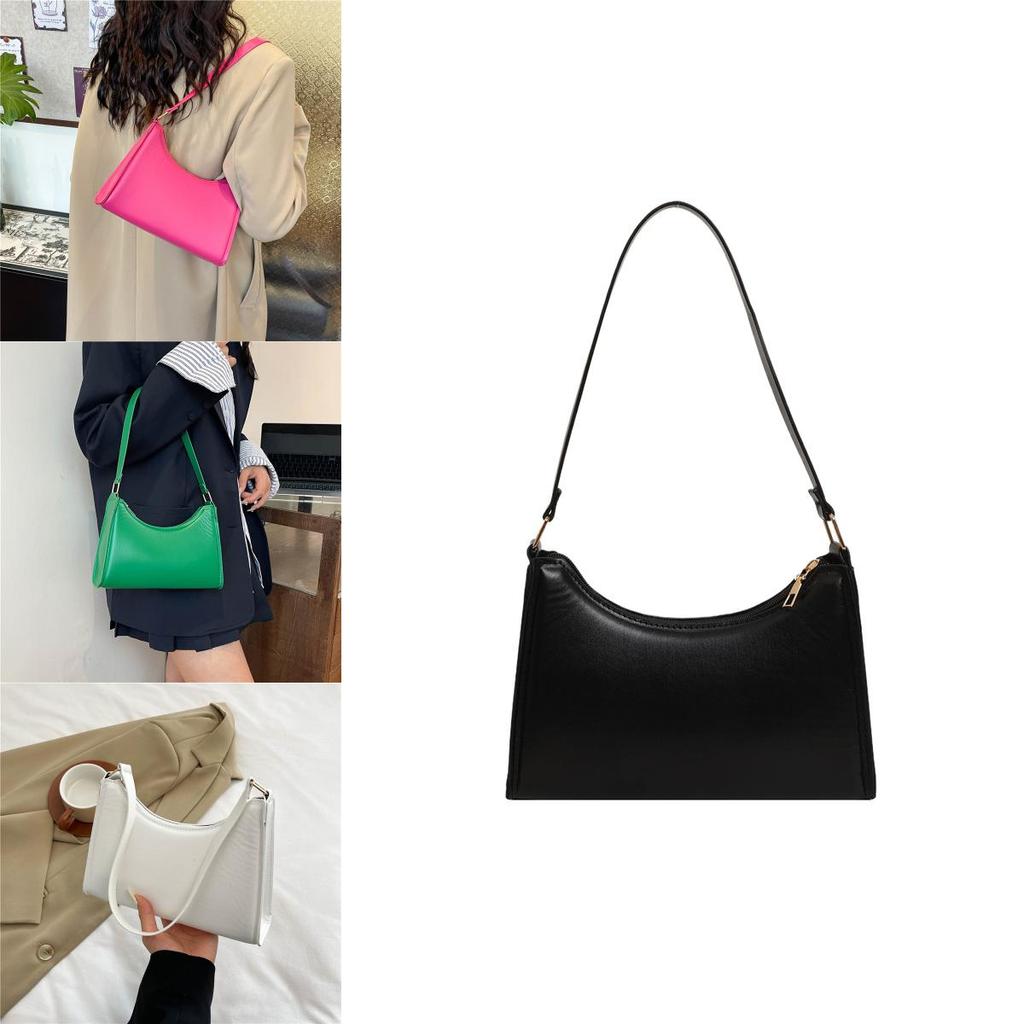 Trendy Pu Leather Underarm Bag For Women With Sleek Design Ideal For Daily Use And Work