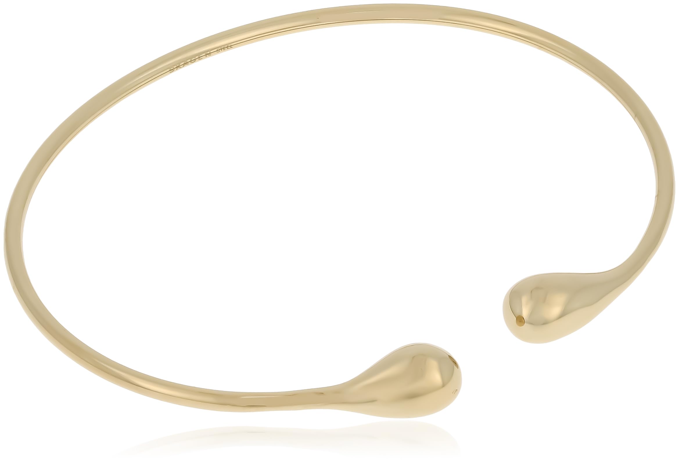 

Skagen Women s Liquid Metal Gold-Tone Stainless Steel Flex Cuff Bracelet, SKJ1770710