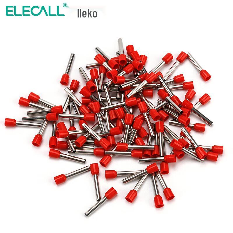 ELECALL Pre-Insulated Pin Type Cord End Terminal