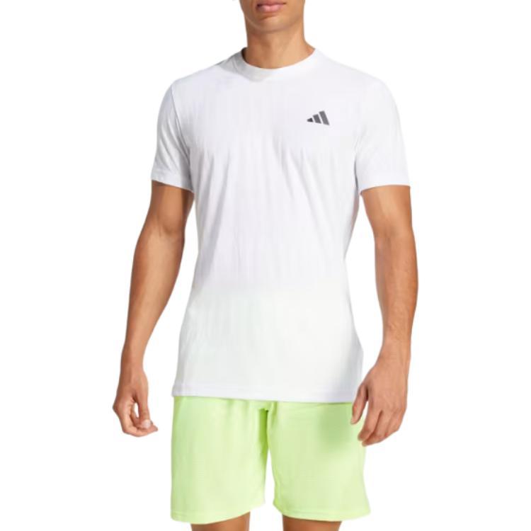 Adidas Free Shipping With AdiClub Tennis Climacool+ Airchill FreeLift Tee JF4386