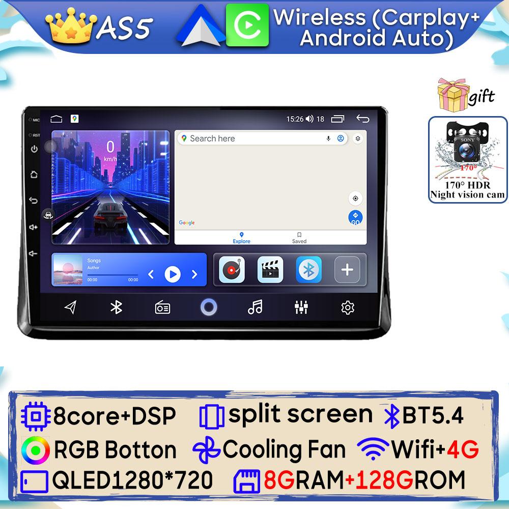 Autoradio Android 15 pour Toyota Noah 80 Esquire Voxy 2014 - 2019 Navigation GPS Android Auto Carplay Wifi vidéo stéréo No 2din