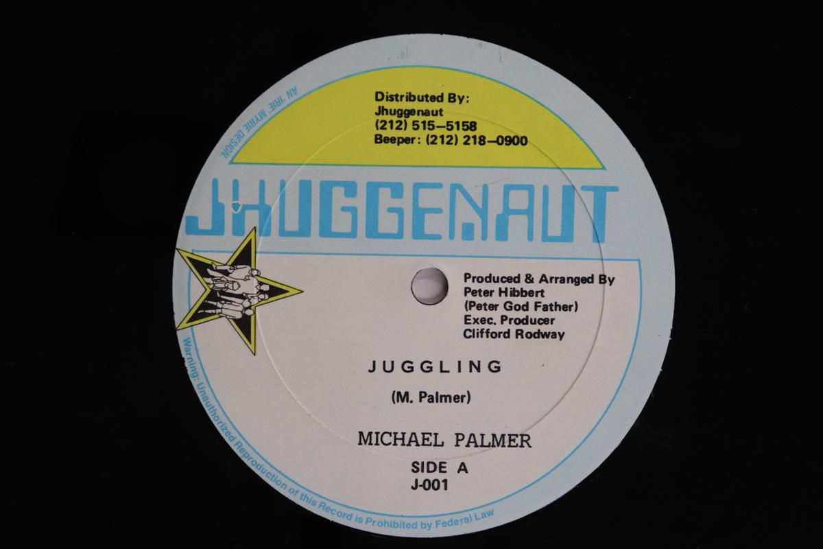 

12inch Record MICHAEL PALMER DANNY T Juggling Version J001 JHUGGENAUT 1989 US Reggae Ska Dub Used