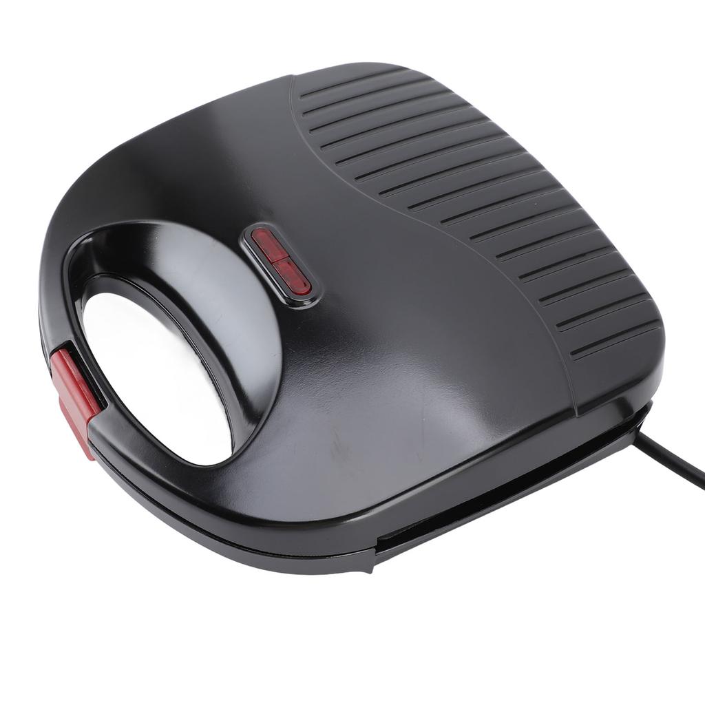 750W Electric Sandwich Maker with Non Stick Coating Double Sided Heating Safe Handle Easy Cleanup