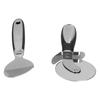 2-teiliges Set Pizza Schneider Spatel Edelstahl Pizza Spatel Schaufel mit rutschfestem Griff