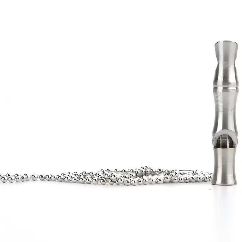 Brangdy Stainless Steel Survival Whistle 3-Pack