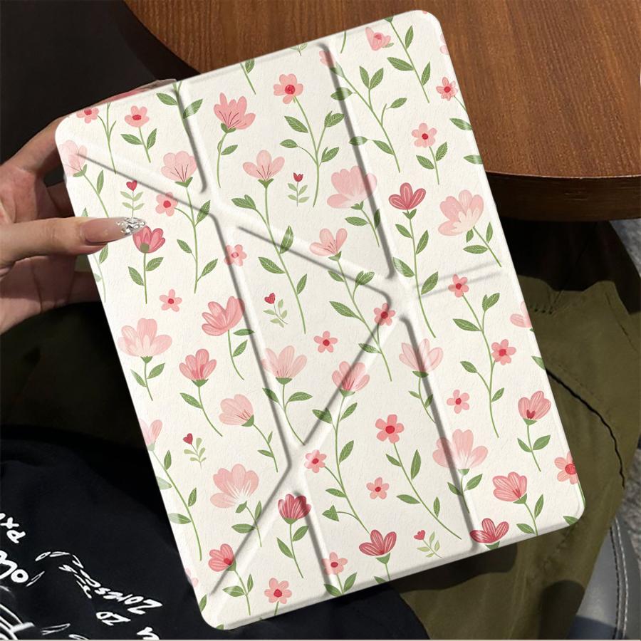 Holder Cover Tablet Case For iPad Mini 6 7 Air 4 5 M3 M2 1 2 M4 11inch Pro 11th 10th 9th 8th 7th 12.9inch Pro 2025 Cartoon
