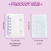 Removable Rings Binder A7 Notebook Smooth Writing Recycled Paper Refillable Planner Notebook For Student Professional