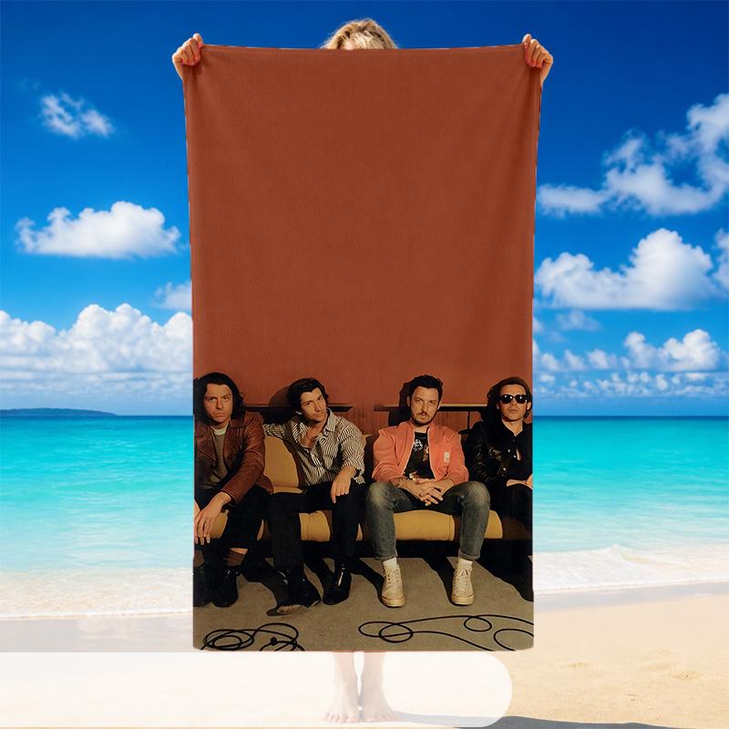 Arctic Monkeys Beach Towel, Soft Large Absorbent Towel For Beach Swimming Pool Travel Vacation