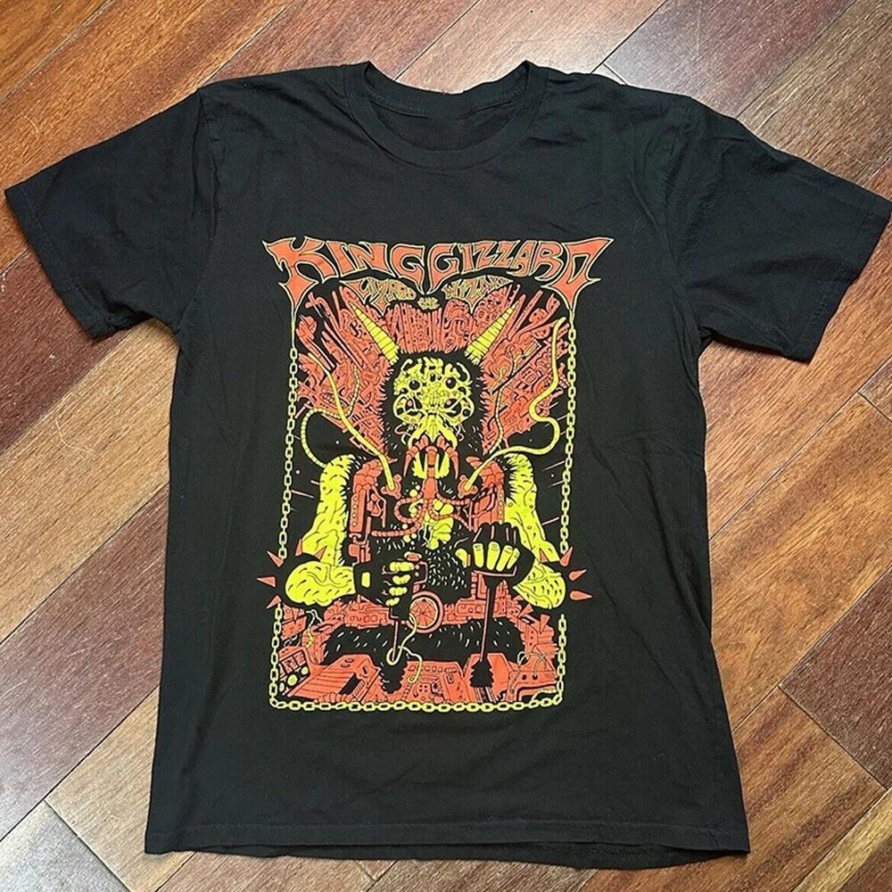King Gizzard And The Lizard Wizard Rock Cotton Unisex S-5XL Shirt BI04_14 Unisex T-Shirt S