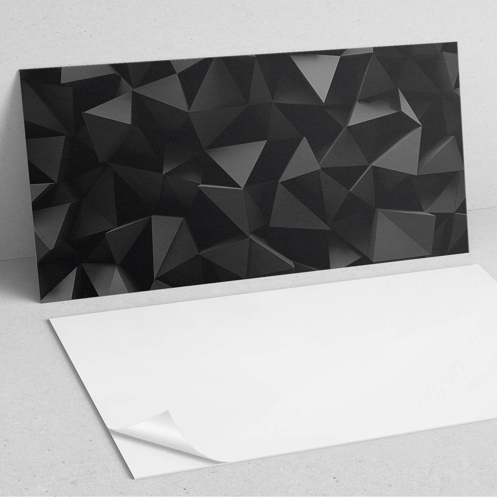 Zestaw Kafelków Winylowych Ściennych Abstrakcyjna Struktura 3D 10X40X20 Cm