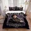 3-teiliges Wednesday Addams Bettwäsche-Set: Ideal für Schlafzimmer oder Gästezimmer. Weich und bequem, ohne Kern yy251009218