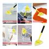 180° Rotating Glass & Windshield Cleaning Tool - Triangle Duster & Window Squeegee