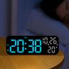 Yujeubi Blackface Vertical B Led Desk Clock