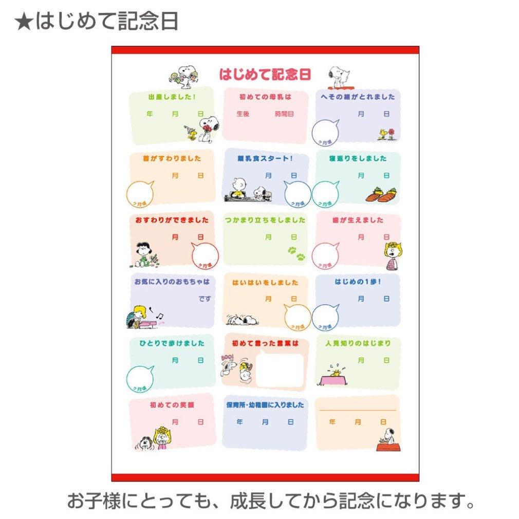 Sunstar Stationery Snoopy Childcare Diary B5 Red S2070588