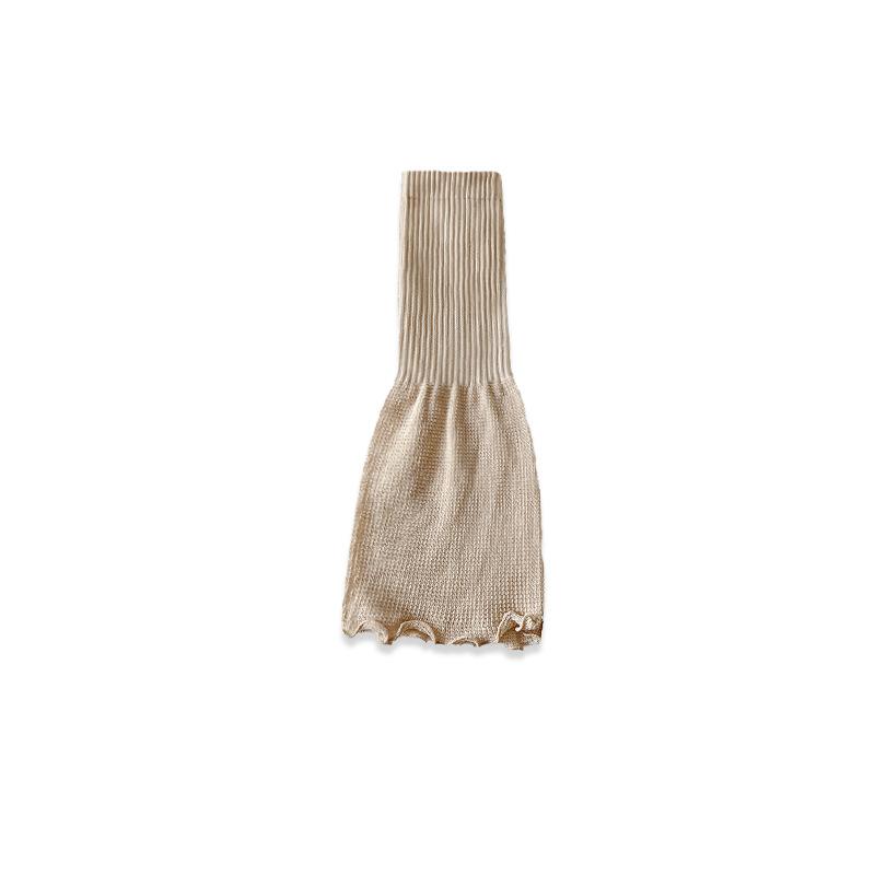 Female Spring and Autumn Pure Cotton Knit Academy Wind Socks