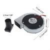 11028 100V 220V BBQ Fan DC12V 2A Large Air 5000RPM Adjustable Speed Cooking Blower with Air Duct 110x110x28mm