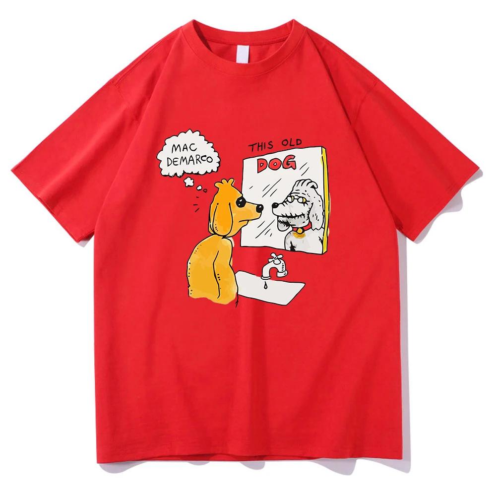 Mac  DeMarco This Old Dog Tshirt 2025 Funny Men and Women Clothing Harajuku Clothes Summer Tops Unisex Graphic T Shirts Summer