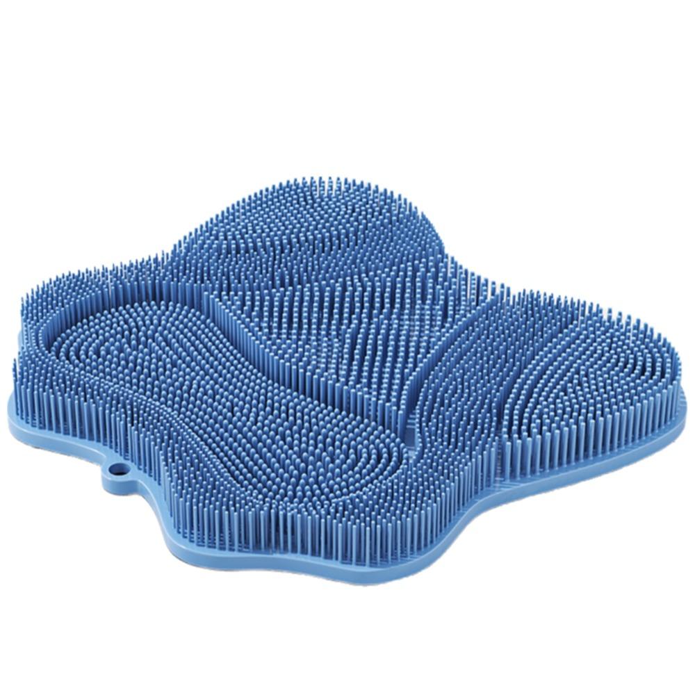 

With Suction Cups Back Scrubber Silicone Shower Foot Washer Bath Massager Bath Time синий