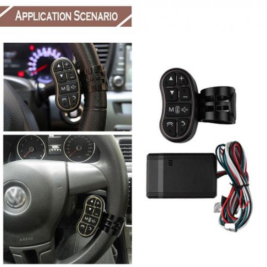 Wireless Car Steering Wheel Button Remote Car Stereo DVD GPS Control Security