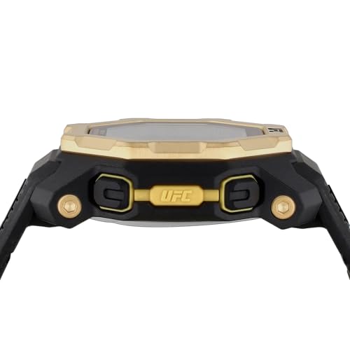 TIMEX UFC Knockout Digital Quartz Watch, 10 ATM Water Resistant, Acrylic, 49.5mm, TW2V89000, Men's, Black