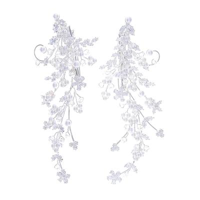 Stylish Vine Pearls Hairpin Nonslip Design Suitable For Formal Event And Casual Outings