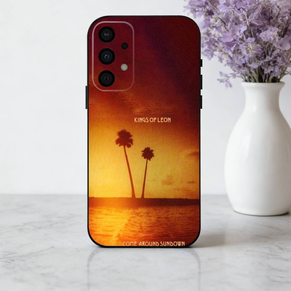 Electrifying K-Kings of Leon Band Phone Case For Samsung Galaxy A73,A72,A71,A70,A53,A52,A51,Soft Silicone Black Cover