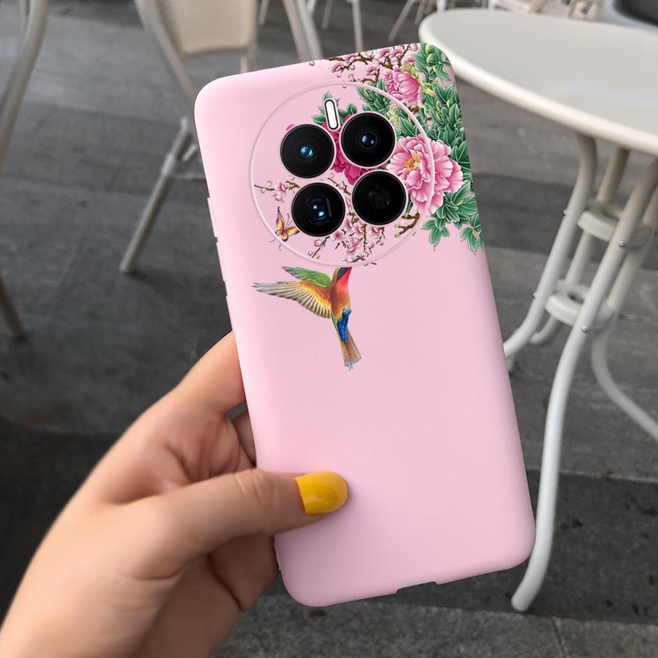 For Huawei Mate 50 Pro Case 2022 Cute Cartoon Cat Painted Soft TPU Protective Cover For Huawei Mate50 Pro DCO-LX9 CET-LX9 Fundas