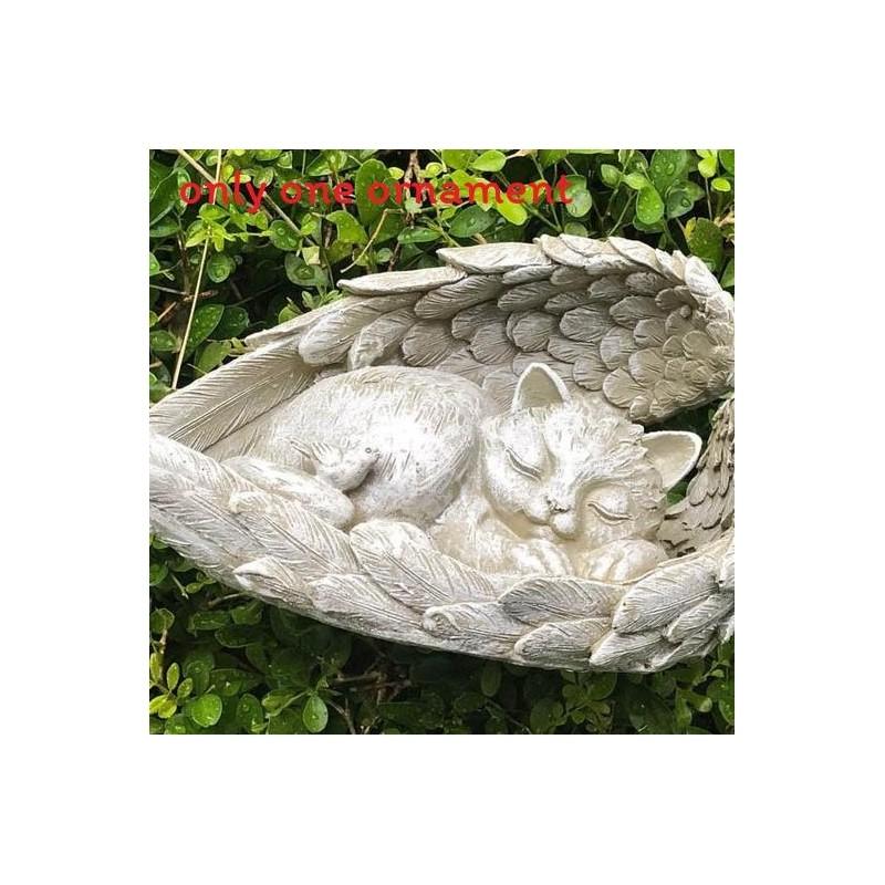 Resin Cat Dog Alien Statue With Artistic Design For Home Decor And Gift Giving