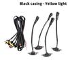 Off Road Vehicle Sedan Grille Grille Grille Decoration Daytime Running Light Led Warning Light Car Grille Small Yellow Light