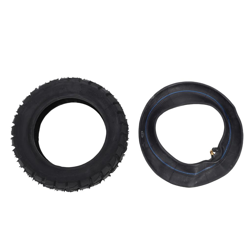 255x80 Offroad-Reifen und Schlauch-Set Gummireifen-Ersatz mit 10x2.50 Schlauch für 10-Zoll Elektroroller