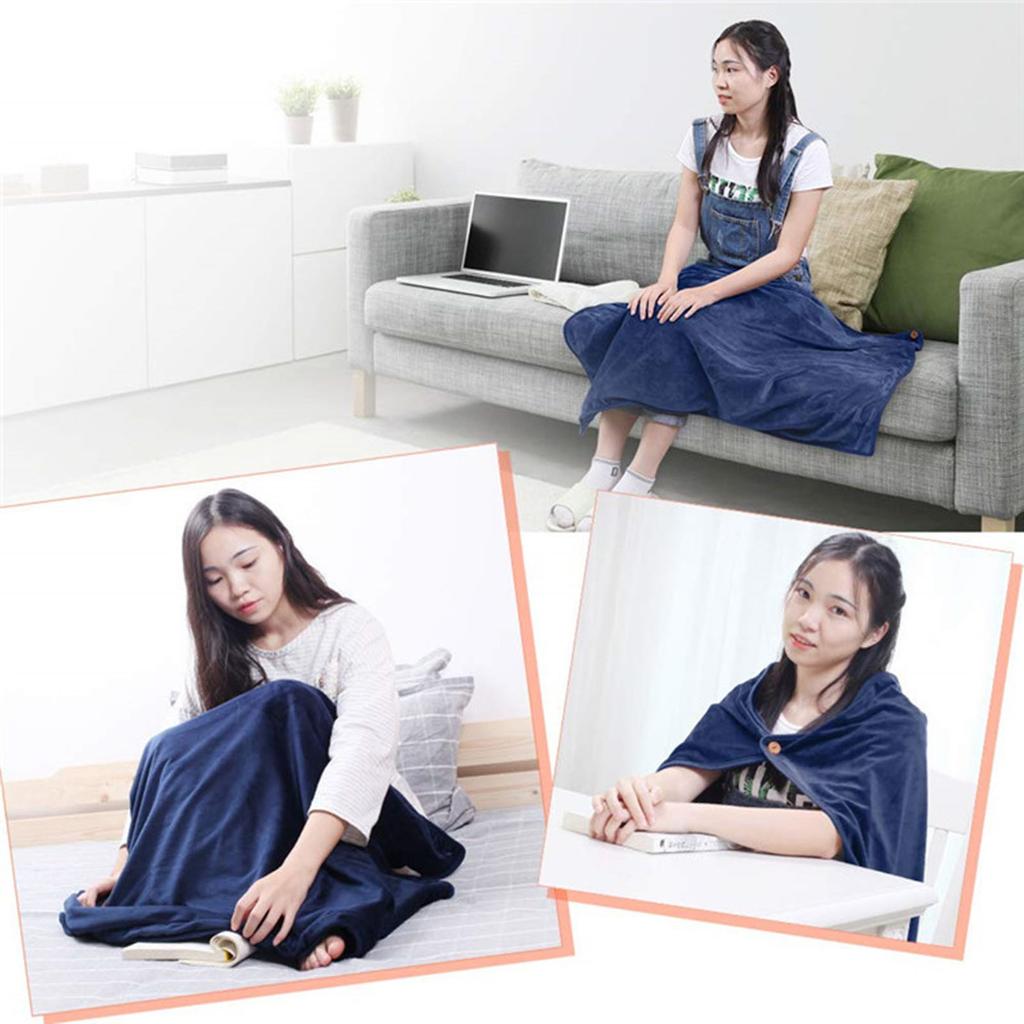 Heated Shawl Pad Warm Body Electric Heating Blanket Home Warming Knee Mattress