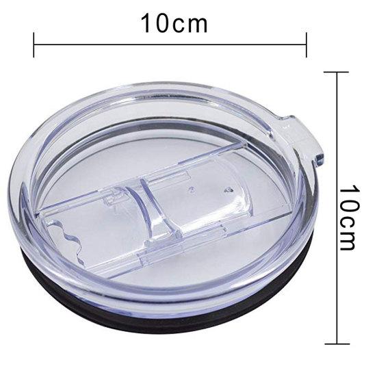 20/30oz Round Cup Lid Transparent Sealed Anti-Splash Cover for Yeti Ozark Trail