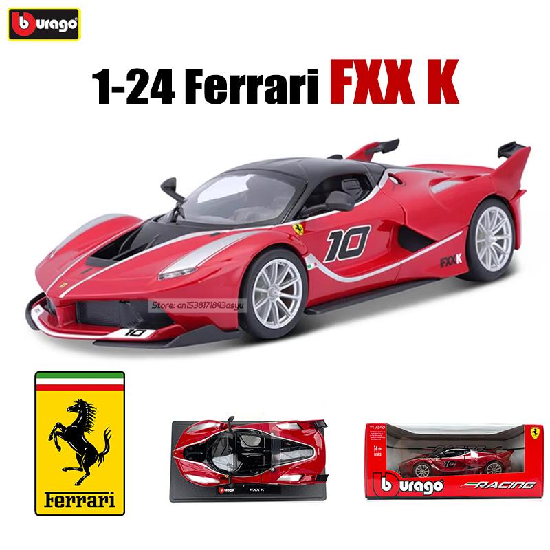 

Bburago 1:24 Ferrari Multiple styles 488 250 330 355 458 Alloy Model Children Toy Boyfriend Gift Simulated Alloy Car Collection