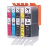 Ink Cartridge 280 281 Smooth Output Cartridge Combo Pack Replacement for PIXMA TS702 TR7520 5 Colors BK BK C M Y