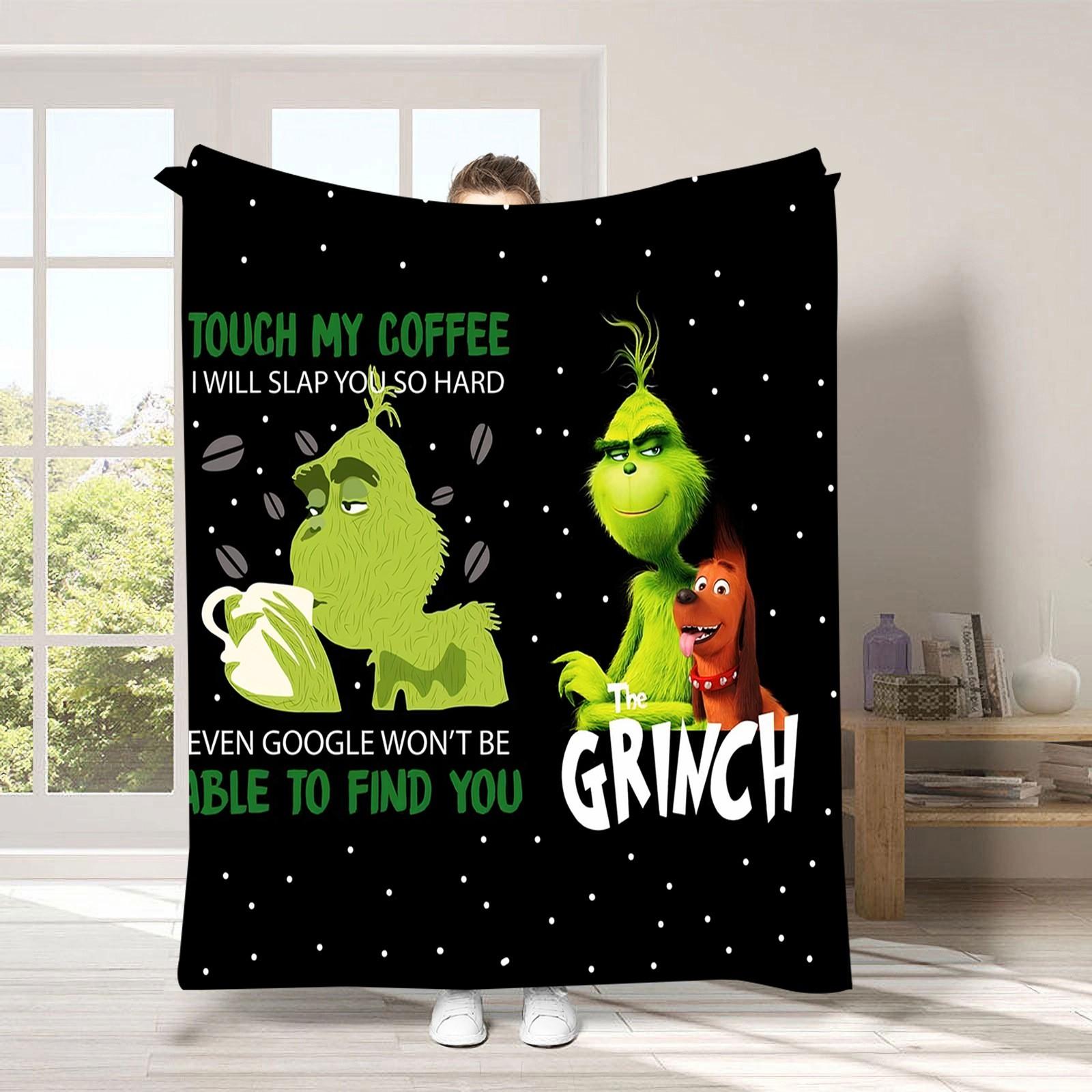 

Рождественский чехол для одеяла, мягкое и удобное плюшевое шерстяное фланелевое одеяло One Size